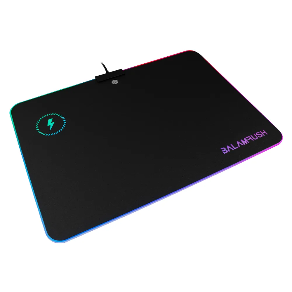Mousepad Gamer BALAM RUSH SPECTRUM HEIMDALL Carga Inalámbrica USB RGB 256mm BR-922999