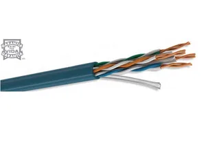Bobina UTP CAT6 para interior - 4 pares, 23 AWG, bobina de 305 mts, 100 cobre, condumex 66446815, color azul