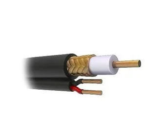 Bobina Coaxial Siames RG-59 - BOBINA 305 Metros, negro WAM RG59UL-305B