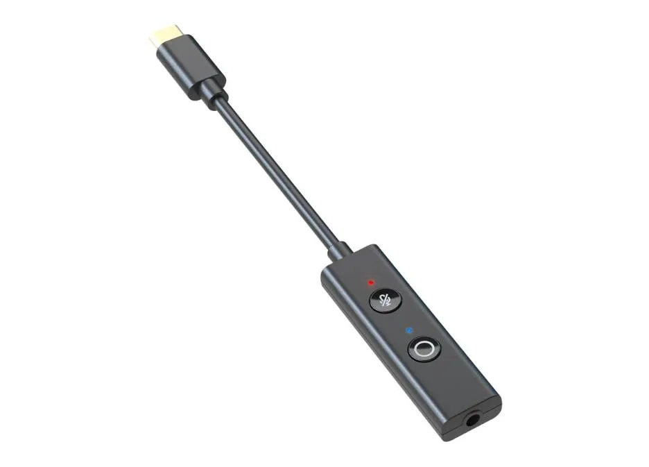Adaptadores de audio USB-C portátil Creative Sound Blaster PLAY! 4 - SB1860 OLAY 4 CREATIVE LABS Negro 70SB186000000