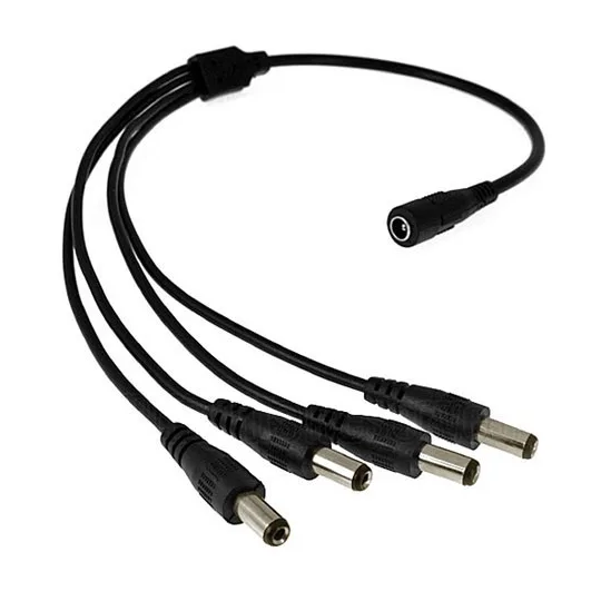 Pulpo Divisor de Corriente Dahua Technology PSUWB07 - Divisor, Negro SAXXON