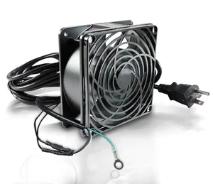 Ventilador Enson 120 X 120 MM 110VCA con Cable Y Clavija para Gabinetes Enson Y Otras Marcas ENS-FAN-120