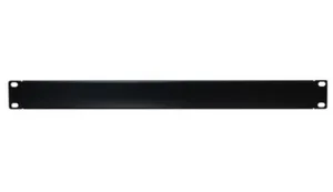 Tapa Ciega para Rack o Gabinete Enson ENS-FLAT1 - de Acero Calibre 22 Ideal para Cubrir Espacios Vacios en Racks o Gabinetes Cumple con Norma Eia