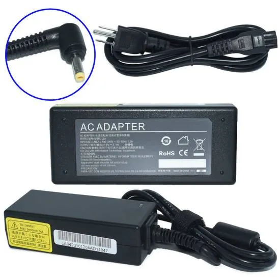 Cargador / Adaptador para Laptop GENERICO AC-HP-Mini de 40W 19V-2.1A (4.0*1.7) AC-HP Mini
