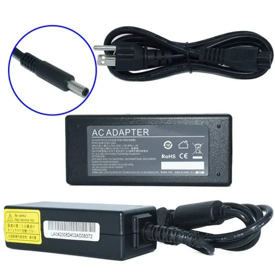 Cargador / Adaptador para Laptop GENERICO AC-Dell-Azul de 45W 19.5V 2.31A (4.5*3.0) DELL AC-Dell Punta Azul