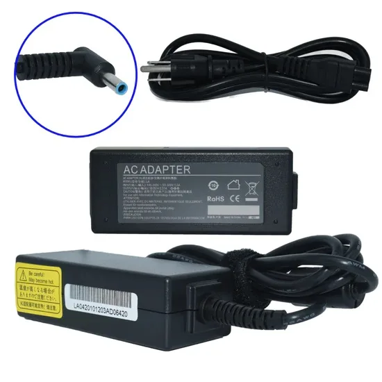 Cargador / Adaptador para Laptop GENERICO AC-HPAZUL45W de 45W 19.5V 2.31A (4.5*3.0) 45W AC-HP AZUL