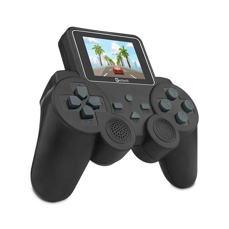Consola de Juegos portátil GETTTECH LCD 2.4 pulgadas - 520 juegos integrados Negro GGH-CH24G-01