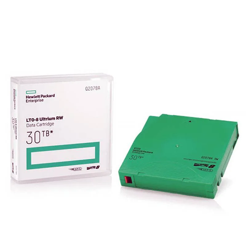 HPE Storage LTO-8 Ultrium 30 TB RW Data Cartridge Hewlett Packard Enterprise HPE LTO-8 Ultrium Q2078A