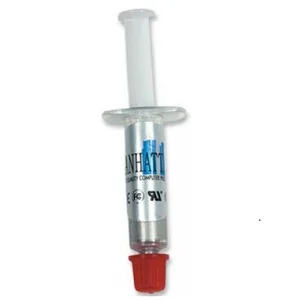 701662 Pasta Térmica para CPU 1.5G - Dispensador de jeringa con tapa, para una precisa y fácil aplicación MANHATTAN Plata