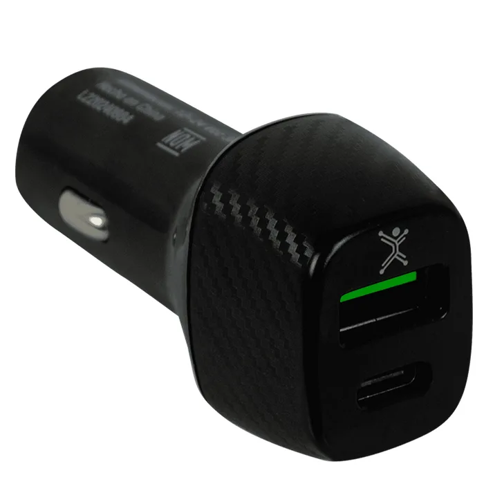 Cargador para auto USB tipo A de 38W Perfect Choice PC-240884