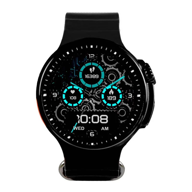 Smartwatch Pantalla Amoled Siempre Encendida Amber | PERFECT CHOICE Negro PC-270164