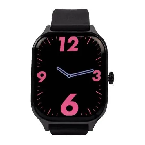 Smartwatch función de llamada - mediciones de salud y deportes Minoro Color Negro | PERFECT CHOICE PC-270218