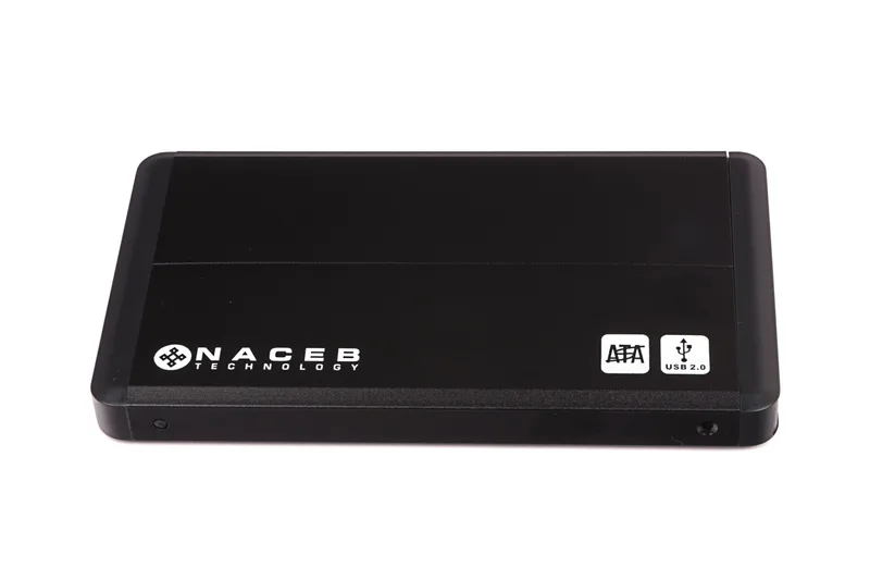 Gabinete para Disco Duro Naceb Technology NA-280 - 1 TB, USB 2.0, 2.5 pulgadas, Negro