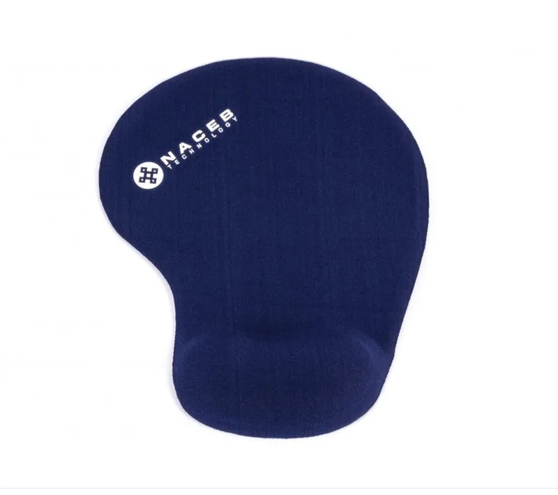 Mouse Pad NA-549AZDE Naceb Technology - Azul Marino, Gel Monocromo