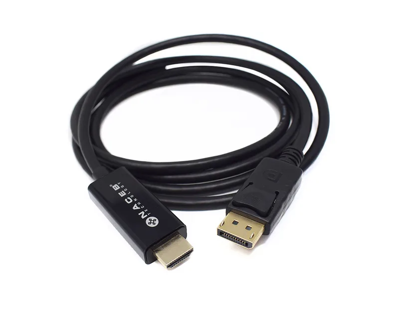 Cable Display Port a Hdmi 1.8 CM NA-0106 Naceb Technology Negro