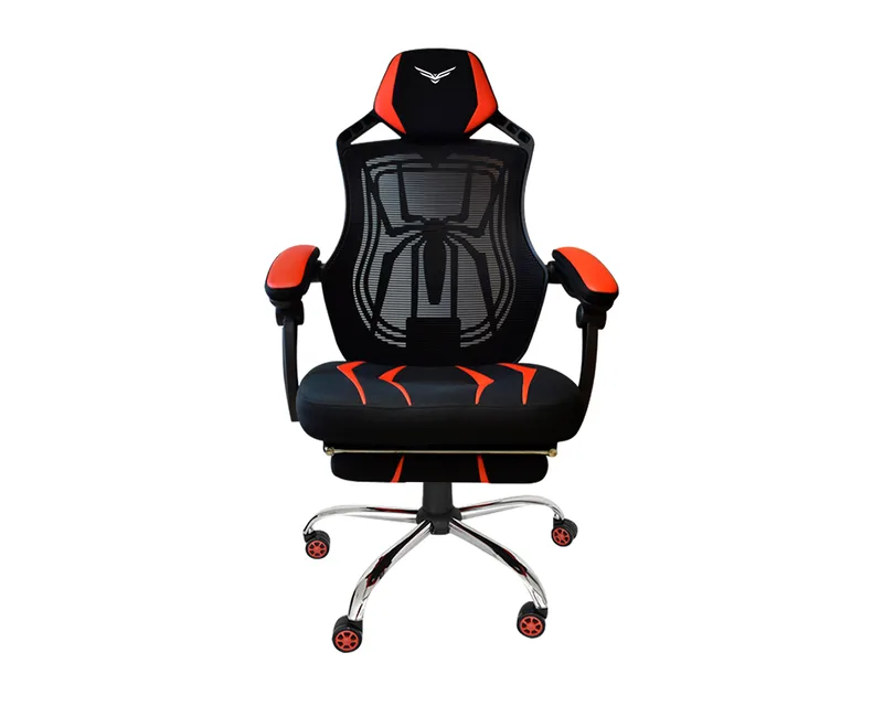 Silla Gaming Naceb Technology NA-0928 - Gamer, Asiento acolchado, Negro/Rojo Naceb Gaming