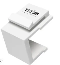 Nexxt Modulo Ciego Keystone AW160NXT50 Blanco