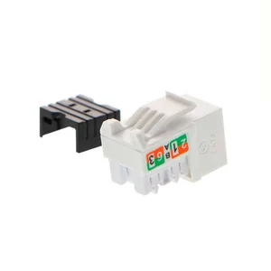 Módulo Keystone jack RJ-45 hembra Cat.6 Sin blindaje - tipo 110, Blanco PCGKJC6TYRJWH NEXXT AW121NXT27