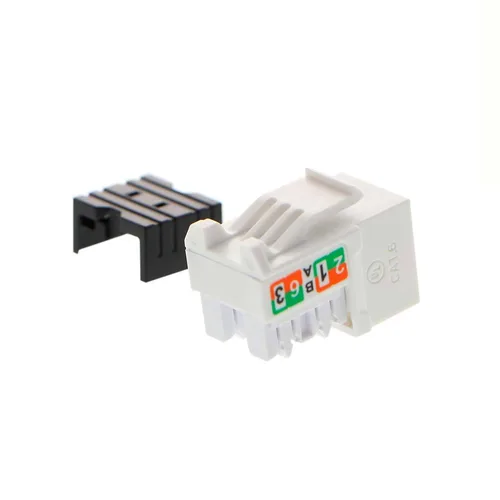Módulo Keystone jack RJ-45 hembra Cat.6 Sin blindaje - tipo 110, Blanco PCGKJC6TYRJWH NEXXT AW121NXT27