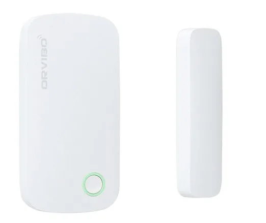 Sensor de Puerta/Ventana Orvibo SM10ZW-1VO - Color blanco, Acrilonitrilo butadieno estireno (ABS), Policarbonato, Inalámbrico, 2400, CR2032 SM11