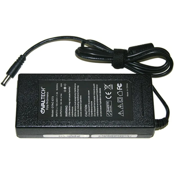 Cargador / Adaptador para Laptop OTAC-E73 OVALTECH de 90W 19V 4.74A (5.5*3.0) 19V/4.74AH