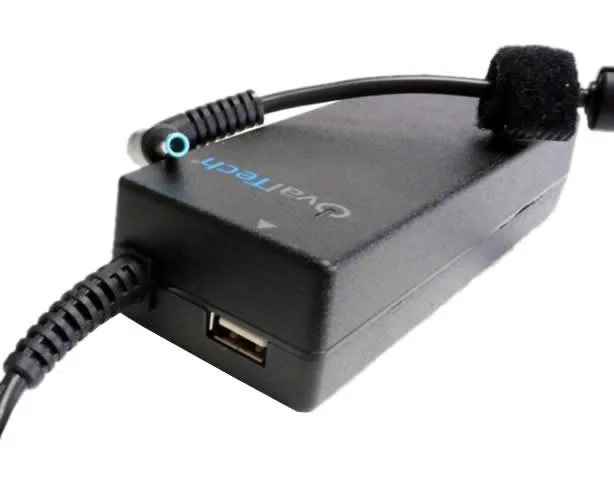 Cargador / Adaptador para Laptop OTAC-E76 OVALTECH de 90W 19.5V 4.62A (4.5*3.0) Punta Azul 19.5V/4.62AH C/Blister + USB
