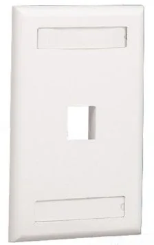 Placa PANDUIT NK1FWHY - Color blanco