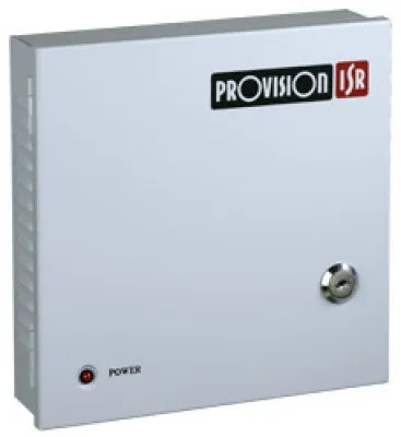 Gabinete Fuente de Poder - 9 Canales, 12V/10A PROVISION-ISR Blanco PR-10A9CH+