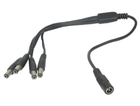 Divisor para fuente de poder - pulpo de una entrada y 4 salidas (soporta hasta 4 cámaras por fuente) PROVISION-ISR Accesorio PR-C14