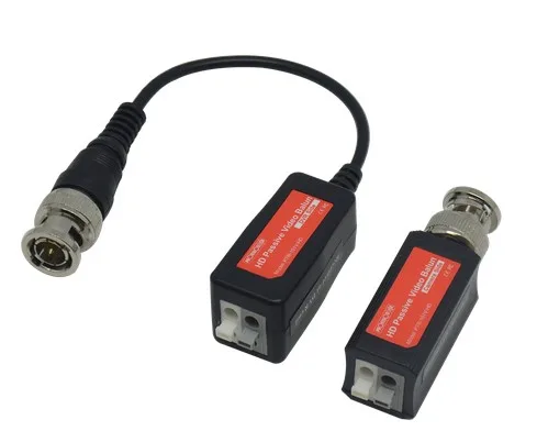 Video Balum puro Video - pasivo, soporta cámaras AHD hasta 8 MP (hasta 200 metros), compatible con CVI, TVI y CVBS (hasta 150 metros) PROVISION-ISR