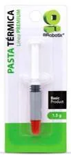 Pasta Térmica para Cpu - 1.5 Gramos, en Jeringa P/fácil Aplicación, Color Plata, Brobotix 034600