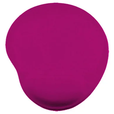 Mouse Pad - C/ Almohadilla Tipo Gel, ROSA, Antiderrapante, Monótono, 24.5*21.5*0.2 Cms, BROBOTIX 500074P