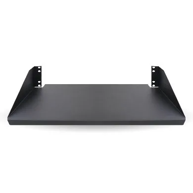 Charola para Rack 2U X 28 CMS Empatable BROBOTIX 830731 - Negro, Acero, 20 kg, 2U