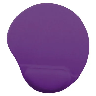 Mouse Pad - C/ Almohadilla Tipo Gel, MORADO, Antiderrapante, Monótono, 24.5*21.5*0.2 Cms, BROBOTIX 500074M MOUSEPAD TIPO GEL MORADO B-ROBOTIX Lila