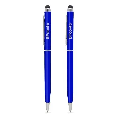 Pluma Stylus Tablet Duopk AR BROBOTIX 6000380 Azul rey
