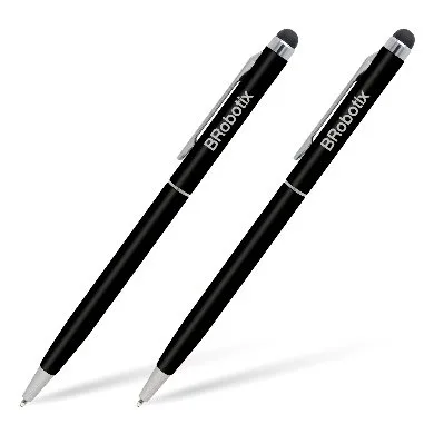 Pluma Stylus Tablet Duopk N BROBOTIX 6000403 - Negro