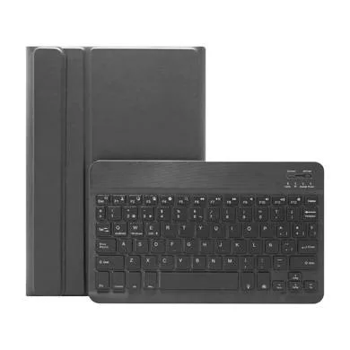Funda Protector C/teclado Recargable - Magnético, Retroiluminado, RGB, Bluetooth V3.0 BROBOTIX Negro 6006535