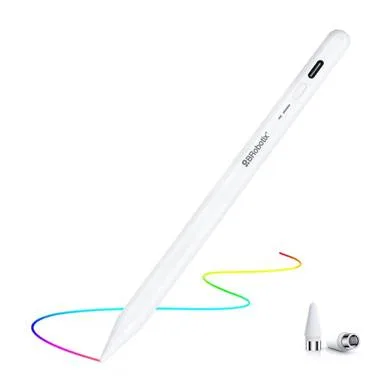 Lápiz-pluma Óptica Activa Digital Stylus C/2 Repuestos - para Tableta, Celular, Pantallas Touch, Universal, Recargable, Larga Duración, Brobotix