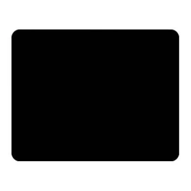 Mousepad Gaming - superficie extra suave y antiderrapante, repelente al agua, bordes cocidos, resistente, 31x40 cms, negro, BROBOTIX 6007082