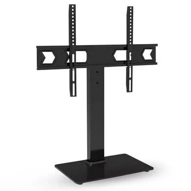 Soporte TV para Escritorio o Mesa con Base de Cristal Templado - 37-75 Pulgadas, Resistencia 45 KG, 6007778 Brobotix