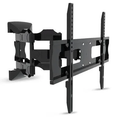 Soporte para TV - de Pared Articulado de 30 a 85 Pulgadas, Doble Brazo, de Acero, Resistencia 70KG, Negro, 6007808 Brobotix 70 kg