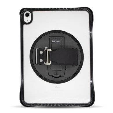 Funda Glass con Giro 360° para Ipad 2025 11.0 - A16 2025 (A3354, A3355, A3356), Funda Trasparente, Incluye Correa de Mano Giratoria, Brobotix 406122