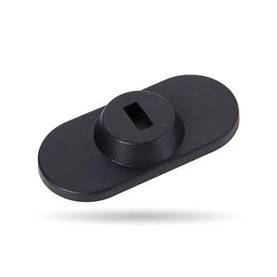 Ancla P/candado de Seguridad K-slot (microsaver) - P/laptop, Tablet, Celular, Tipo Placa C/adhesivo, Color Negro, Brobotix 406283