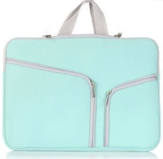 Funda - 15.4 Pulgadas, p/Laptop, Neopreno, Menta, BROBOTIX 457896M