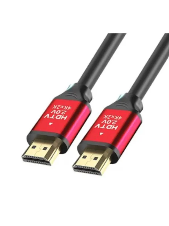 SAXXON HDMI-10 - Cable HDMI de 1 metro de alta velocidad Versión 2.0 Resolución 4K Canal de retorno de audio ARC Video 3D /Blindado / Chapado en oro