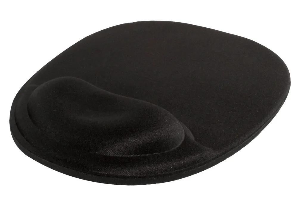 Tapete Ergonómico para Mouse de Ge PERFECT CHOICE - Negro, 20, 3 cm, Gel PC-041078