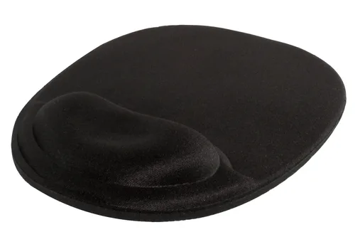 Tapete Ergonómico para Mouse de Ge PERFECT CHOICE - Negro, 20, 3 cm, Gel PC-041078