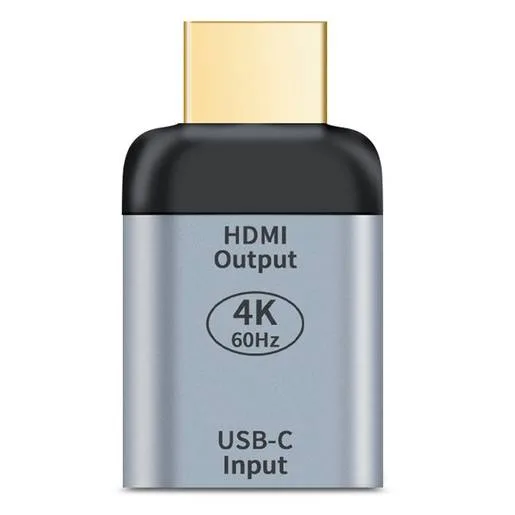ADAPTADOR URBAN BALANCE USB TIPO C A HDMI TIPC-HDMI Adaptador Mini Tipo C a HDMI TIPC-HDMI-UB Gris