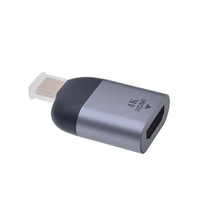 Adaptador HDMI A Tipo C 2.0 URBAN BALANCE HDMI-TIPC-UB USB Tipo C Gris