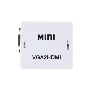 ADAPT P/CAM UB VGA A HDMI 60HZ Adaptador Mini VGA2HDMI Urban Balance Ideal para cámaras HD - consolas, Blu-ray y DVD. VGA2HDMI